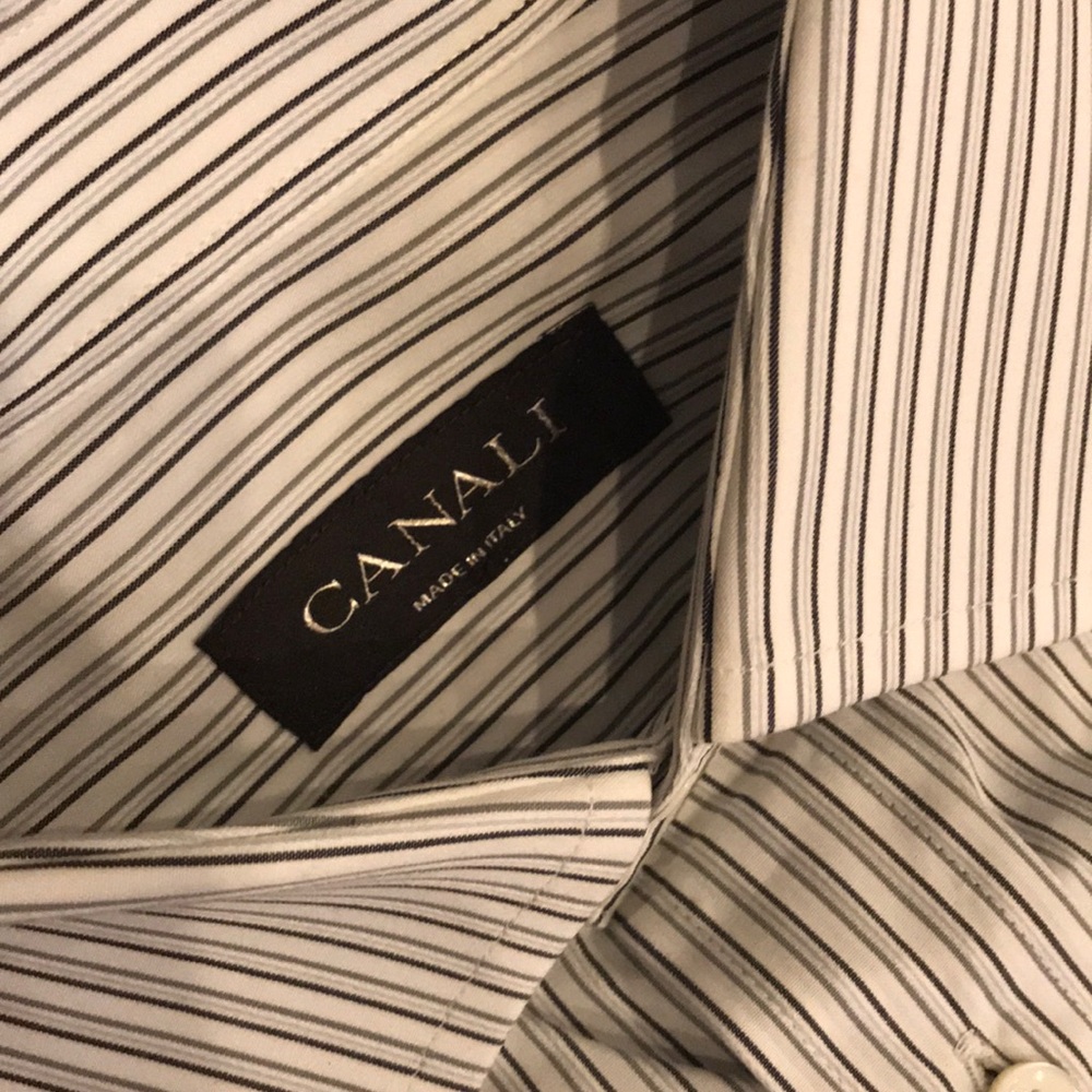 Canali Button Down - image 3